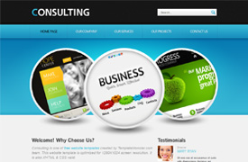 Consulting服务平台网页设计
